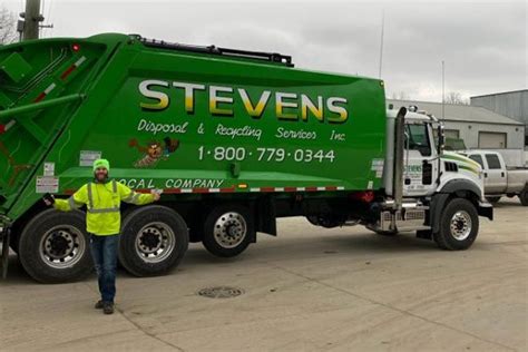 Stevens disposal - The city provides the following disposal services. Please click the links below for more information: E-Waste. Recycling Center. Yard Waste. Trash Service. Home. Trash and Recycling; Contact Us. City of Massillon. 151 Lincoln Way East Massillon, Ohio 44646. 330-830-1700. Quick Links. Construction Project Updates Fire Department Health …
